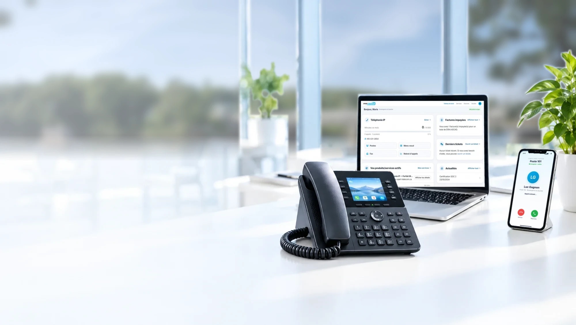 Téléphone IP expliqué : appels par Internet