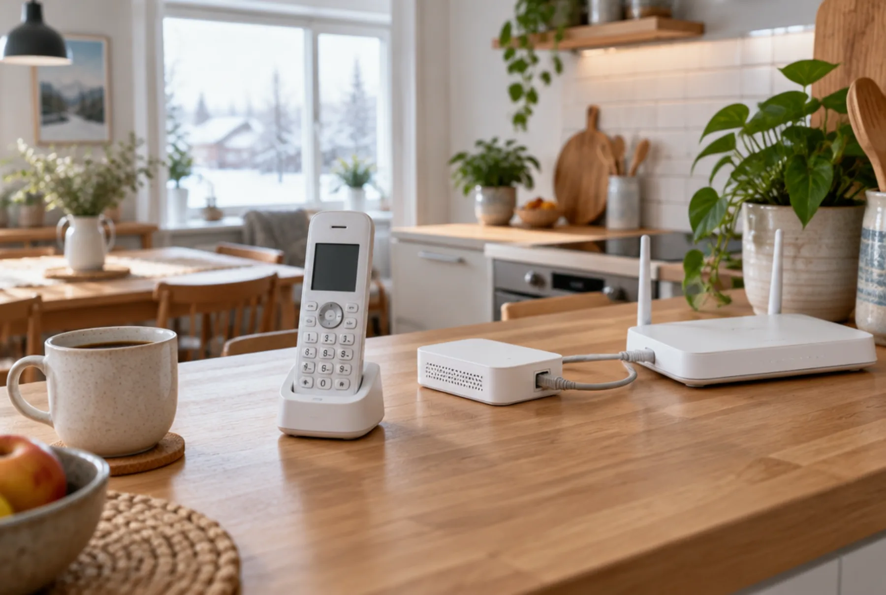 Remplacer une ligne fixe par un téléphone par Internet